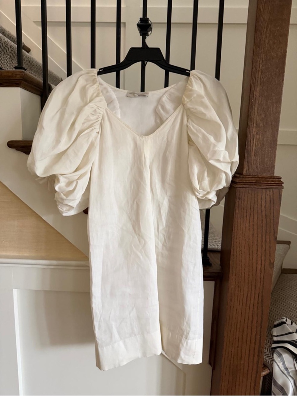 Stella McCartney Ivory Puff-Sleeve Tunic
